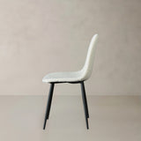ROMA Boucle Fabric Chair, Cream