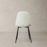 ROMA Boucle Fabric Chair, Cream