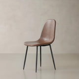 ROMA Leather Chair, Brown