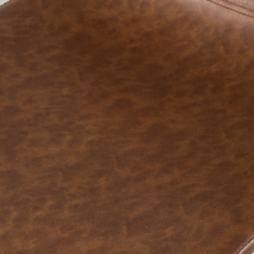 ROMA Leather Chair, Brown