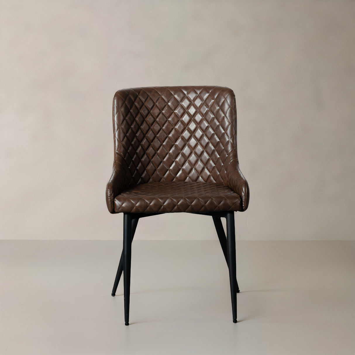 VICTOR Leather Chair, Brown