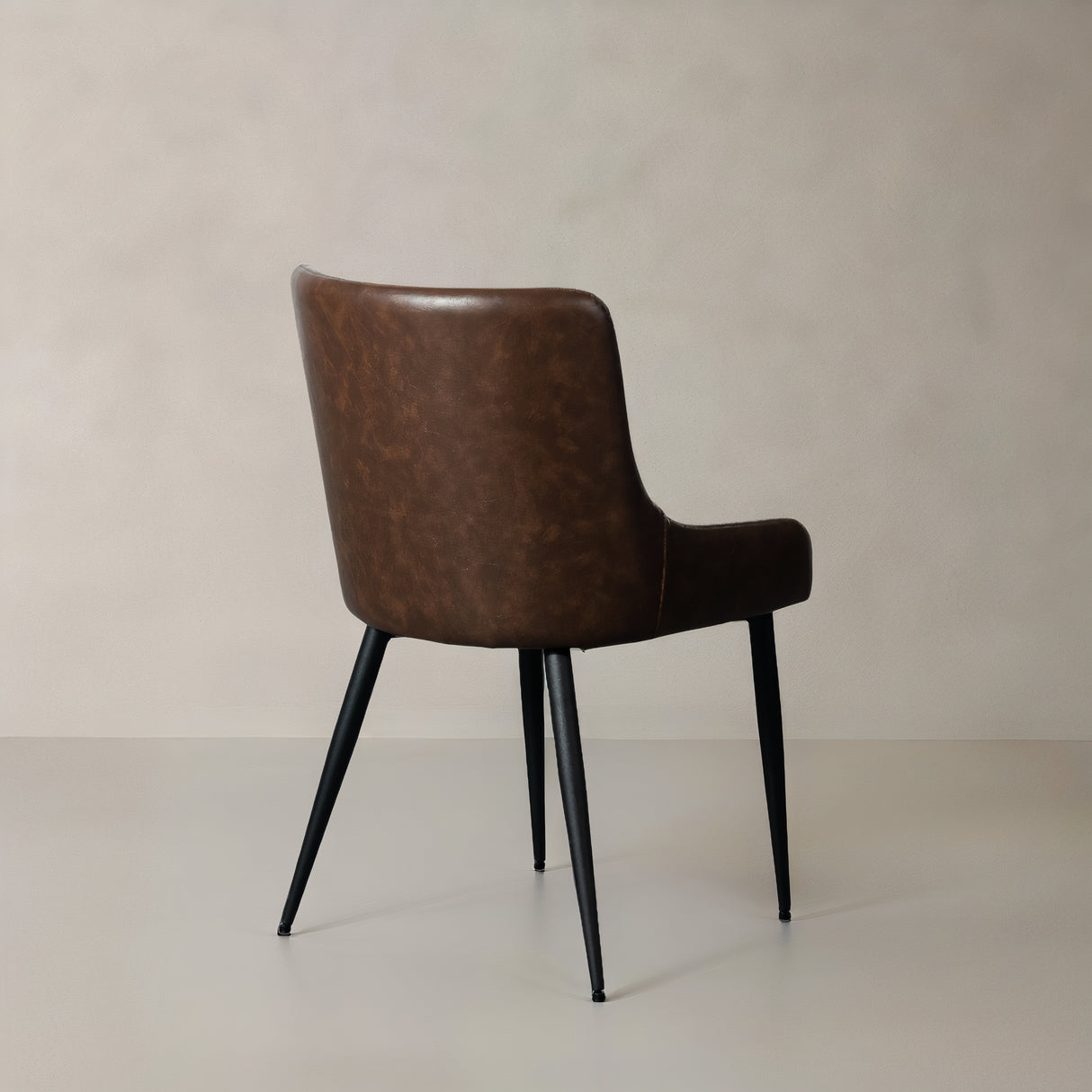 VICTOR Leather Chair, Brown