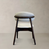 BLUSH Solid Wood Dining Chair, Cream