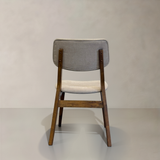 CLARA Solid Wood Dining Chair, Beige