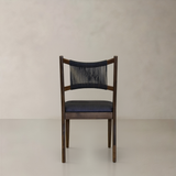 APRIL Solid Wood Dining Chair, Black