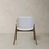 BEAUMONT Solid Wood Dining Chair, Cream