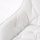 Alba Fabric Dining Chair - Cream
