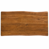 Acacia 71" Live Edge Solid Wood Dining Table - Natural