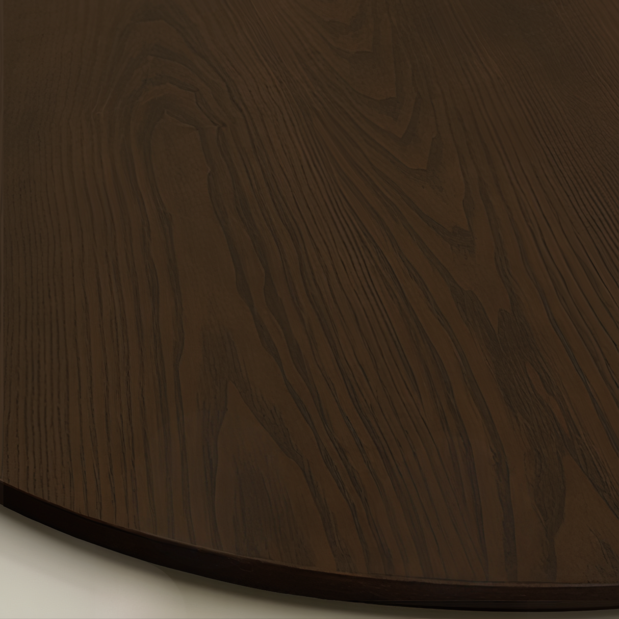 SIDNEY Wood Dining Table, Walnut, 100cm