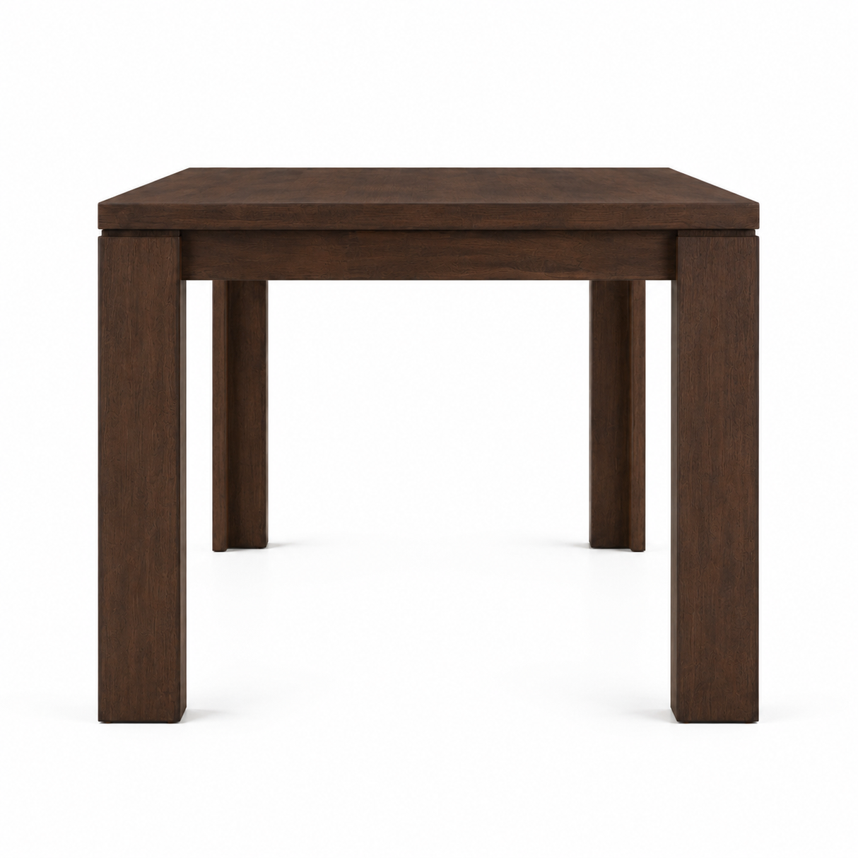 Vienna 63" Solid Wood Dining Table - Walnut