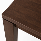 Vienna 63" Solid Wood Dining Table - Walnut