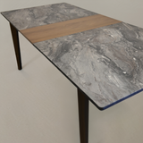 VERSAILLES Extendable Dining Table, Paladina, 70.9" - 86.6"