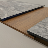 VERSAILLES Extendable Dining Table, Paladina, 70.9" - 86.6"