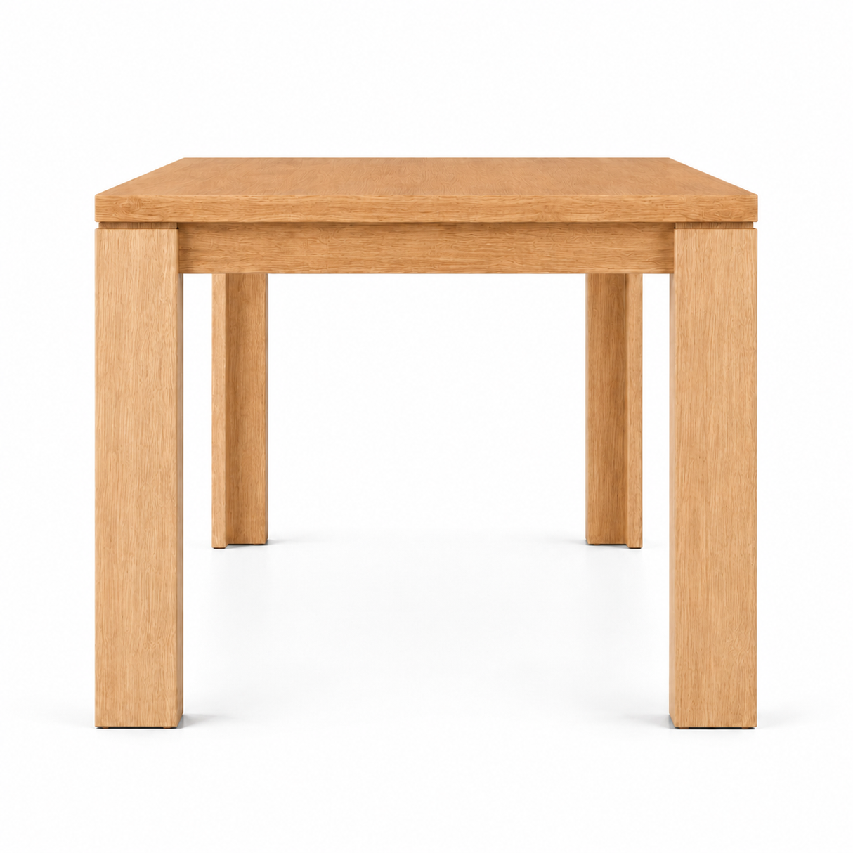 Vienna 63" Solid Wood Dining Table - Natural Oak