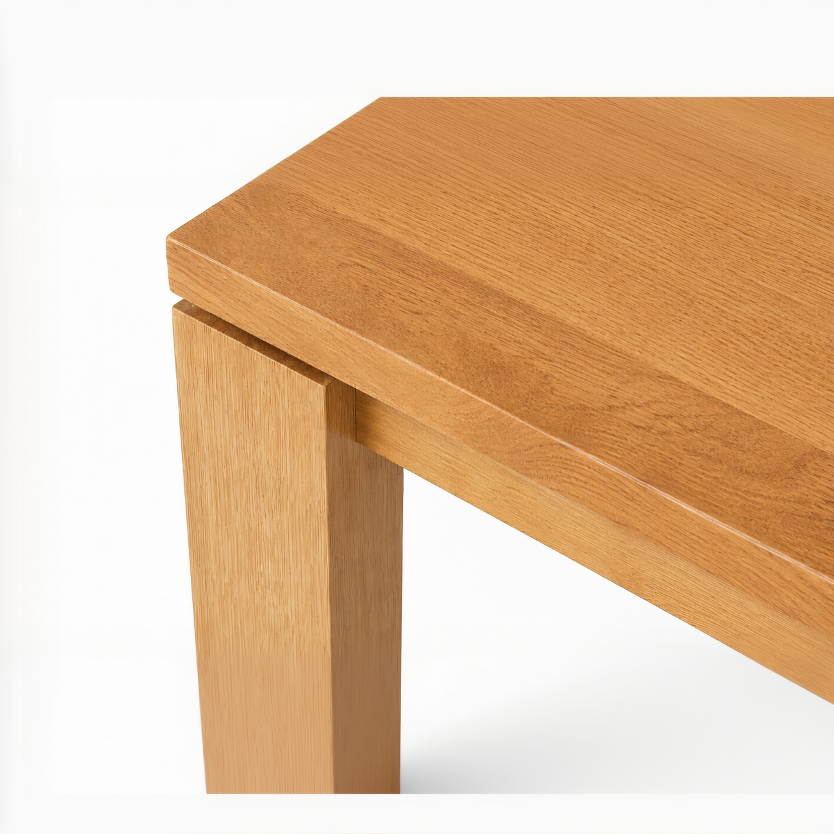 Vienna 63" Solid Wood Dining Table - Natural Oak