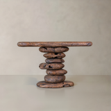 ROCHEFORT Solid Teak Console, Natural