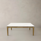 AUDREY Coffee Table, White Marble