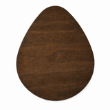 Table basse Petal en bois massif - Noyer
