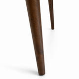 Table basse Petal en bois massif - Noyer