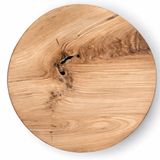 MONROE Table d'appoint en teck massif, naturel, 50cm