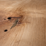 MONROE Table d'appoint en teck massif, naturel, 50cm