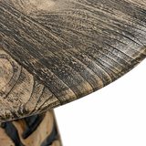 Table d'appoint en teck massif TIERRA, Natural