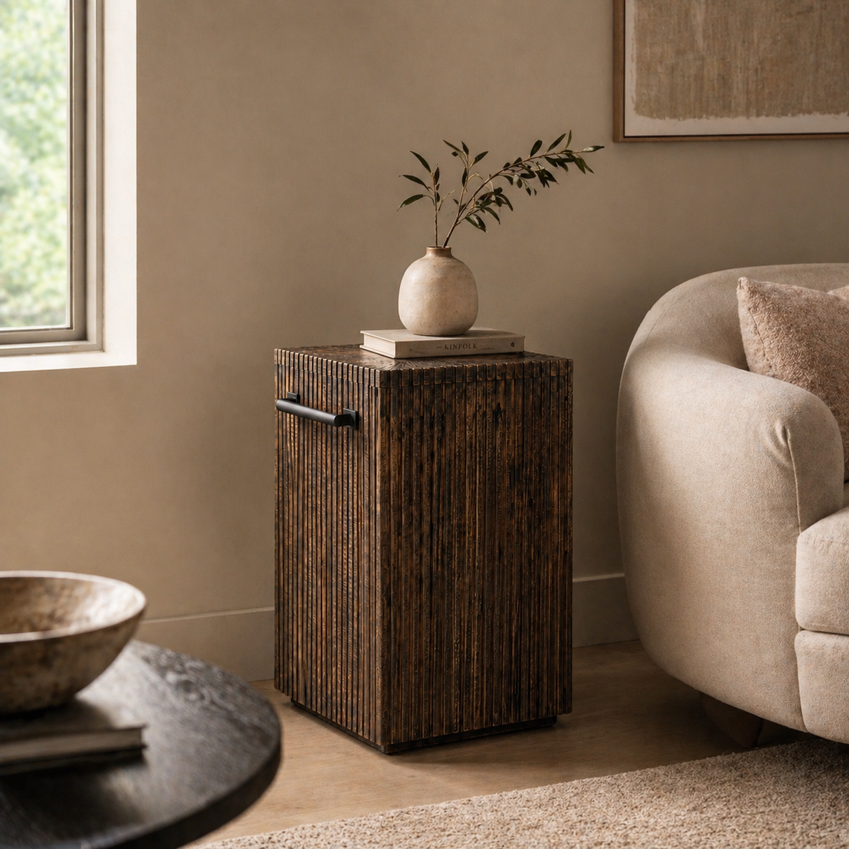 Banff Solid Teak Side Table