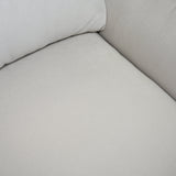 MILAN Fabric Lounge Chair, Cream