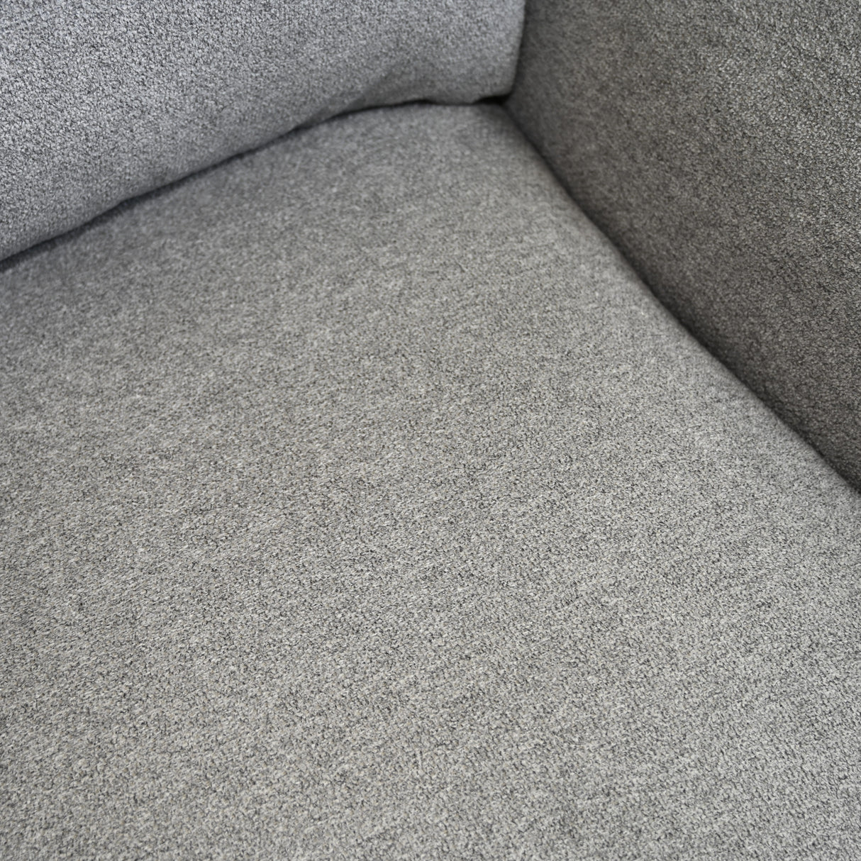 MILAN Fabric Lounge Chair, Grey