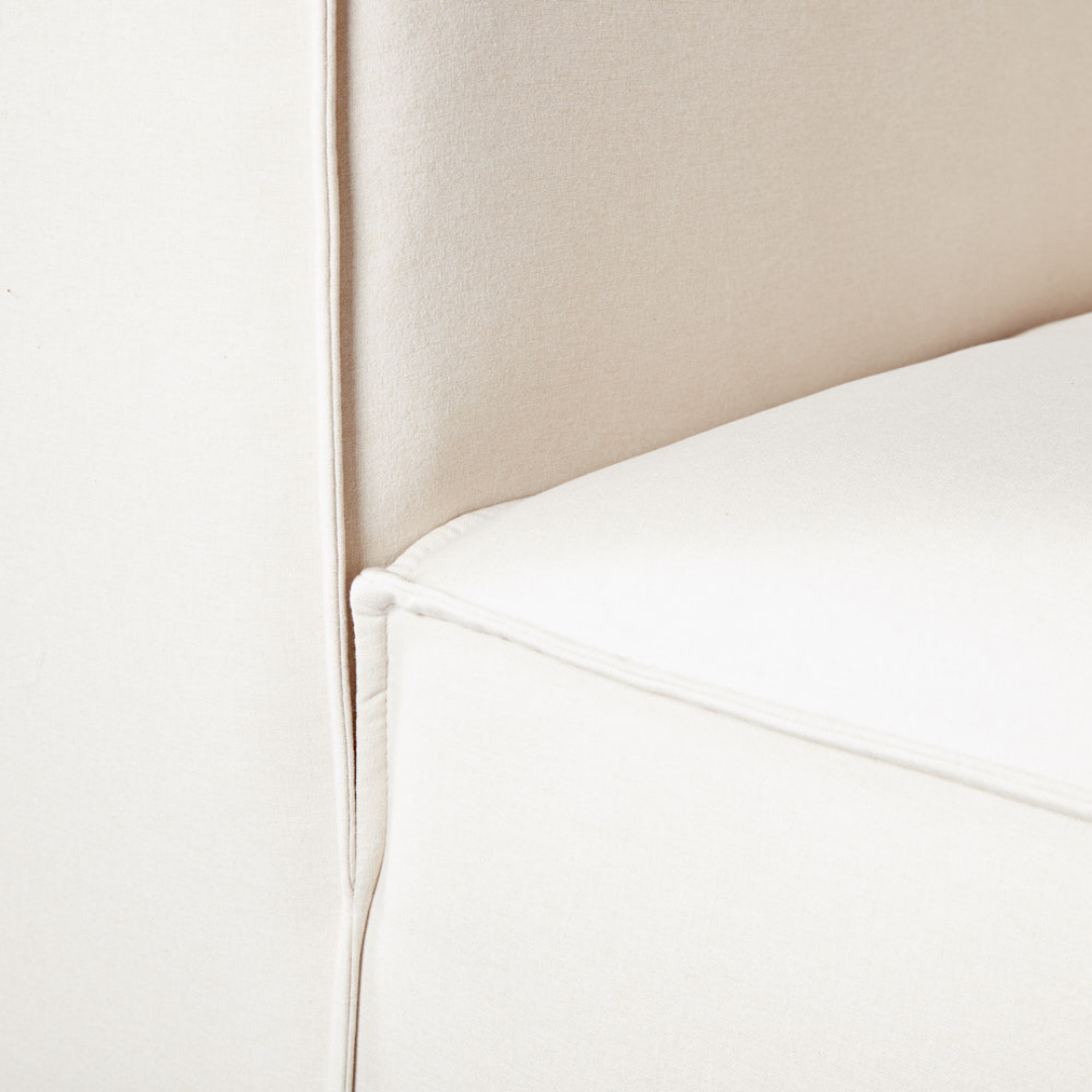 GROVE Armless Chair Module, Cream