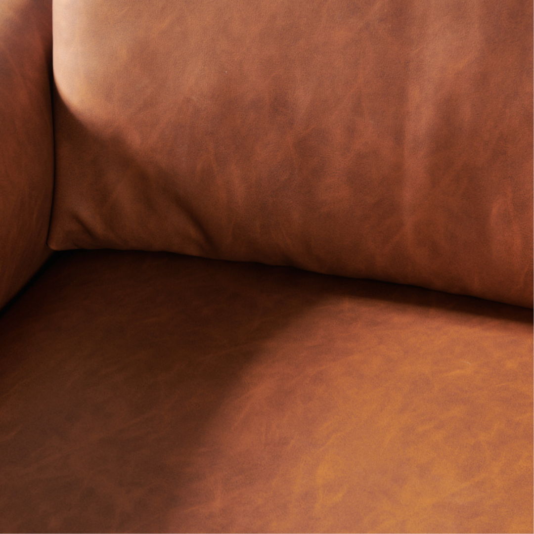 ASHTON Leather Sofa, Brown