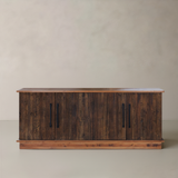VANGUARD Solid Teak Sideboard, Natural, 180cm