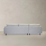 SIENA Fabric Sectional Sofa, Beige, Left