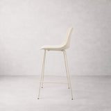 Agata Counter Stool - Neutral White