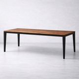 Everly 78.7" Dining Table - Rosewood