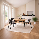 Pamela Stackable Dining Chair - Black