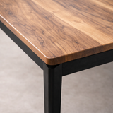 Everly 78.7" Dining Table - Rosewood