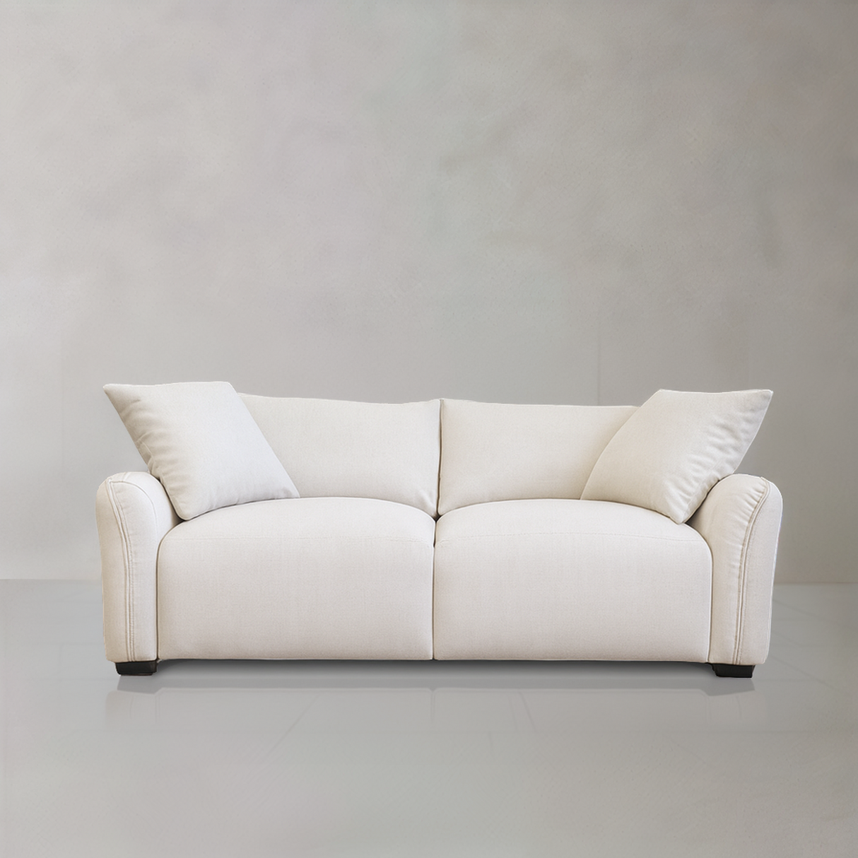 MILAN Fabric Sofa, Cream