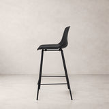 Agata Counter Stool - Black