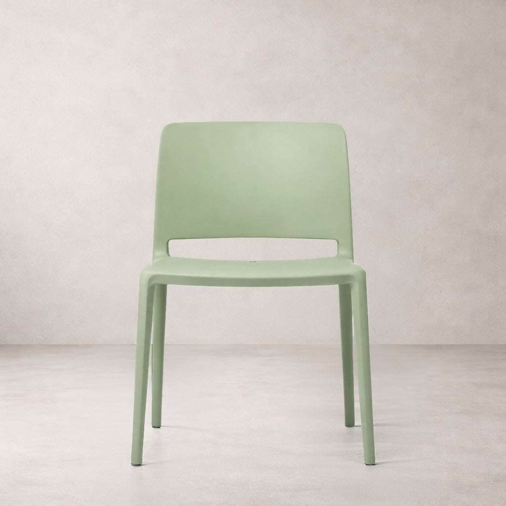Pamela Stackable Dining Chair - Green