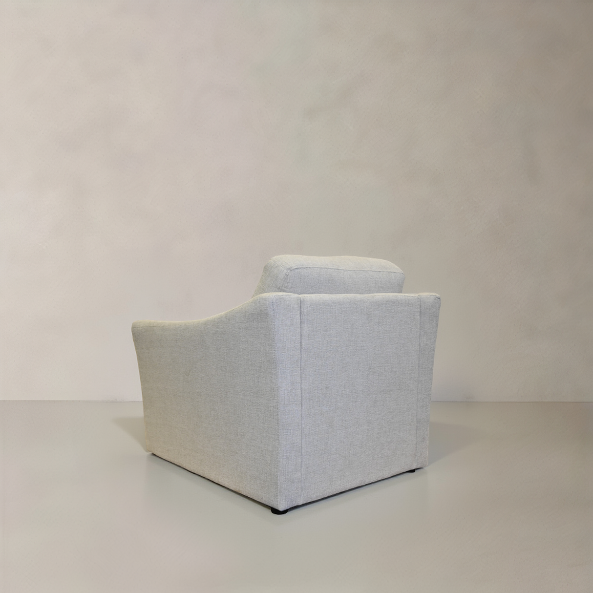 THEO Fabric Lounge Chair, Beige
