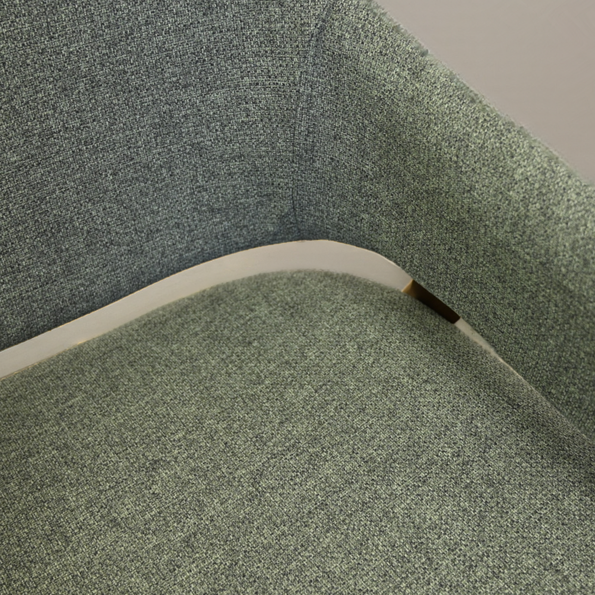 BEAUMONT Solid Wood Dining Chair, Green