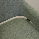 BEAUMONT Solid Wood Dining Chair, Green