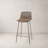 Agata Counter Stool - Desert Brown