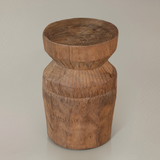 ELLA Solid Teak Side Table, Natural