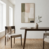 Table de salle à manger Oslo en bois massif de 78,7 po – Noyer