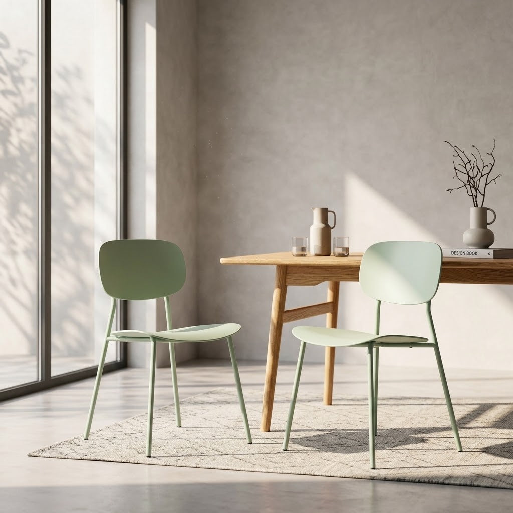 Vivian Dining Chair – Mist Green | Clearance Sale