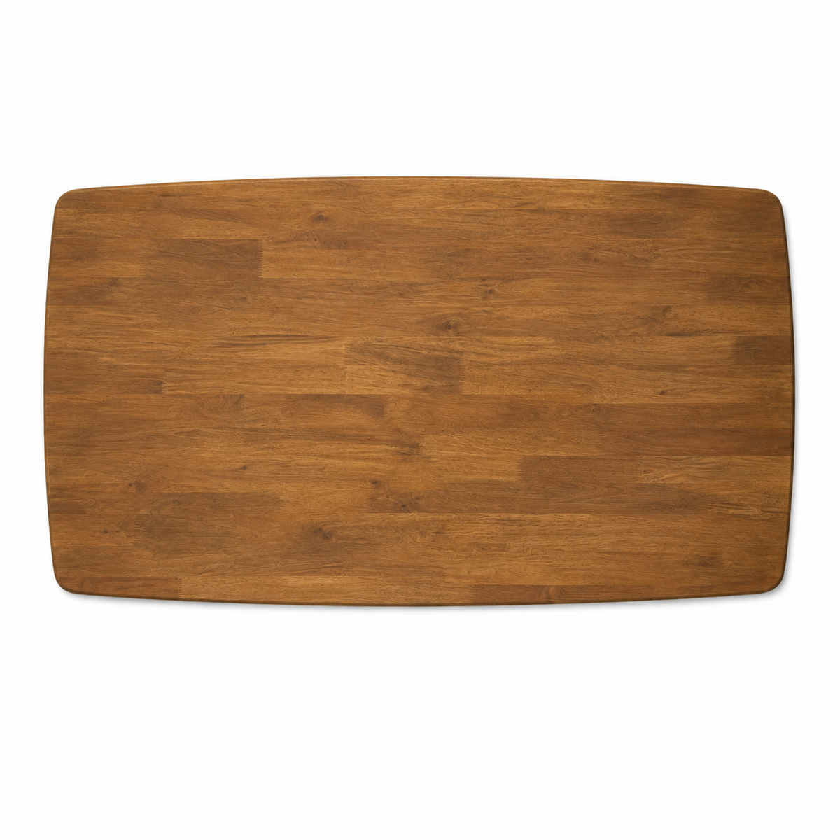 Oslo 78.7" Solid Wood Dining Table - Smoked Oak