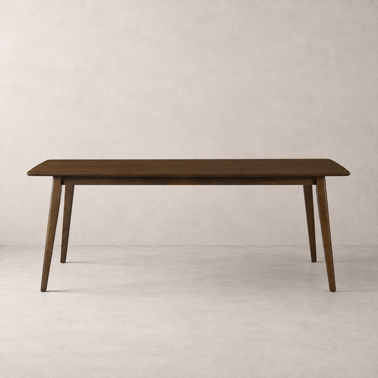 Table de salle à manger Oslo en bois massif de 66 po – Noyer