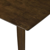Table de salle à manger Oslo en bois massif de 66 po – Noyer